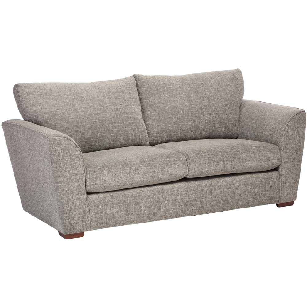 Desser Furniture Richmond 3 Seater Charcoal Linen Sofa Image 2