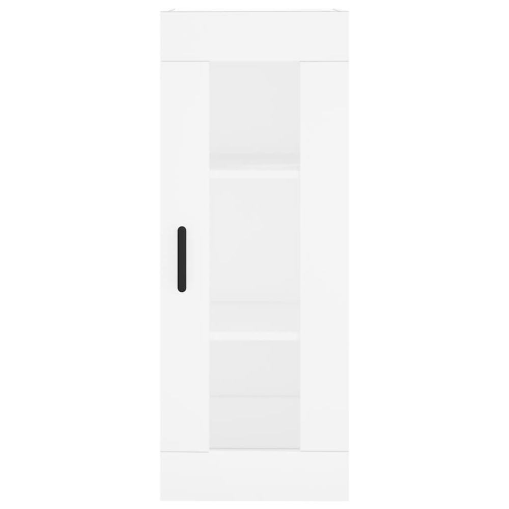 vidaXL 2 Door White Highboard Image 6