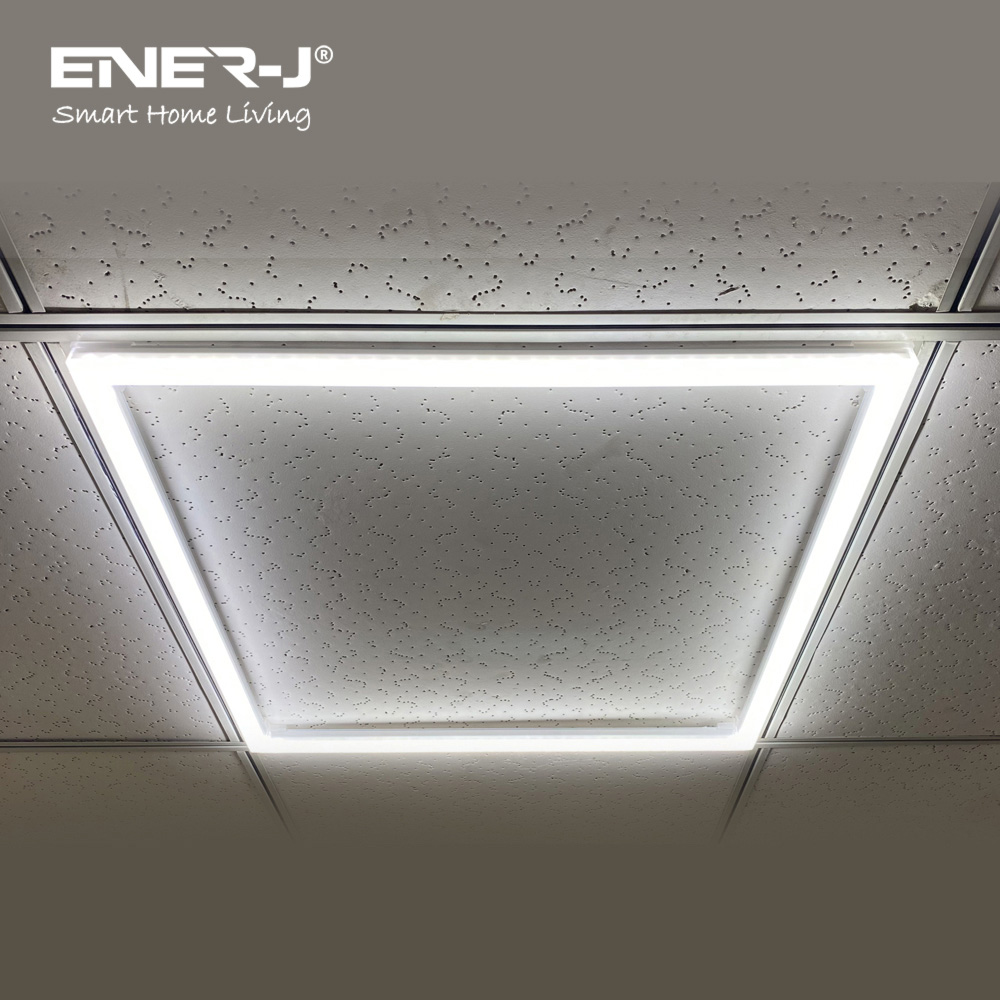 ENER-J 40W Splicing LED Borderline Ceiling Panel CCT Switchable Light 60 x 60cm Image 7