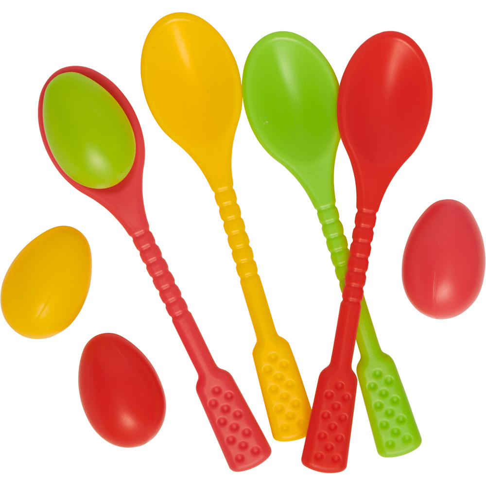 Wilko Egg and Spoon Image 1