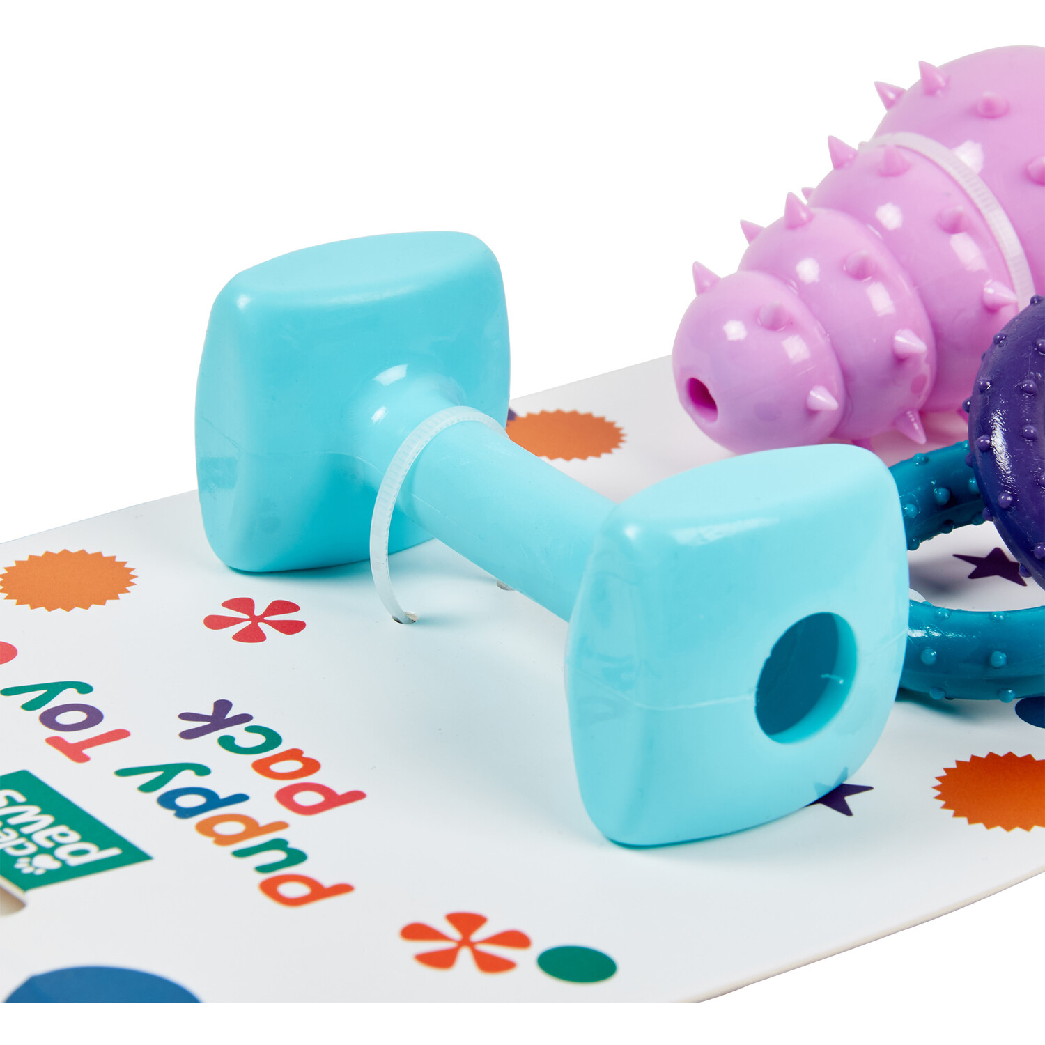 Pack of 3 Clever Paws Puppy Toys Image 3