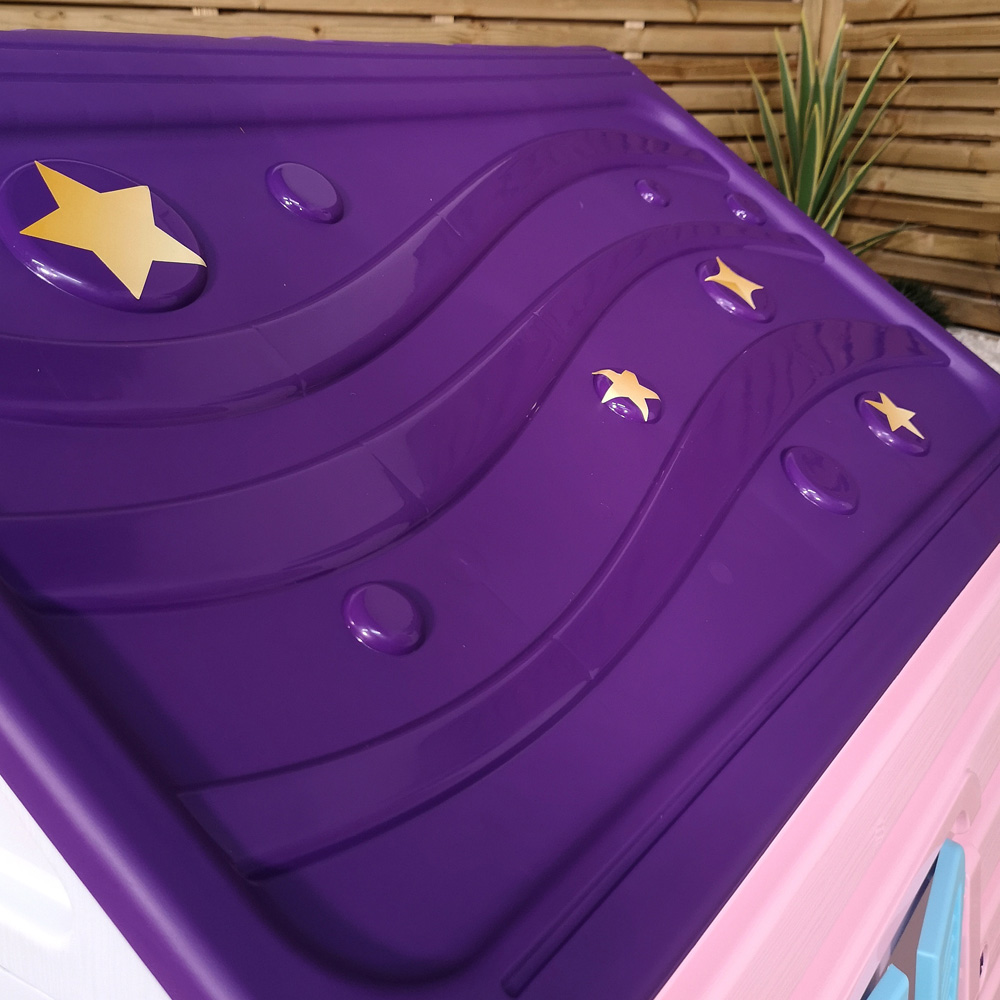 Samuel Alexander Purple Kids Plastic Magical Playhouse 1.09m Image 3