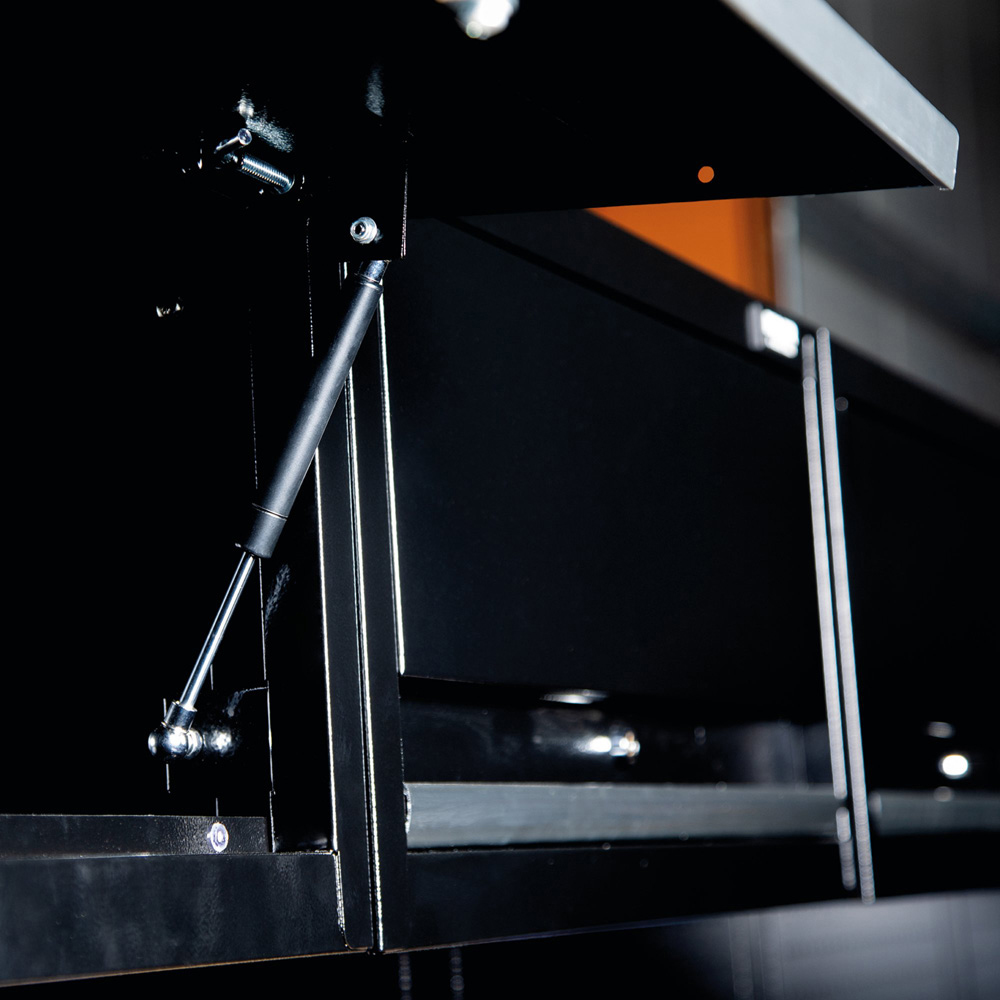 BUNKER 11 Piece Modular Storage with Stainless Steel Worktop Image 3