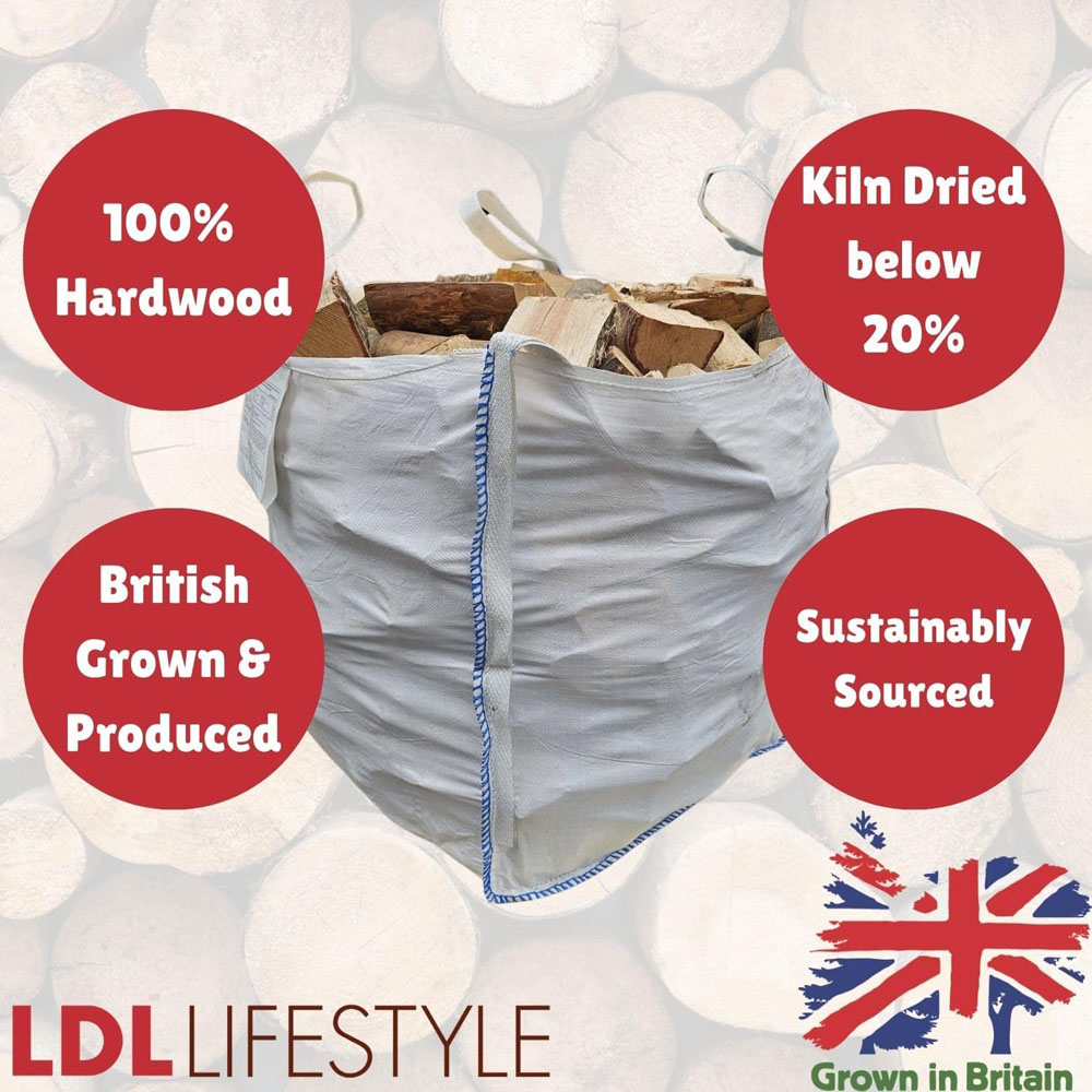 Warma Kiln Dried Hardwood Logs Bulk Bag 300kg Image 3