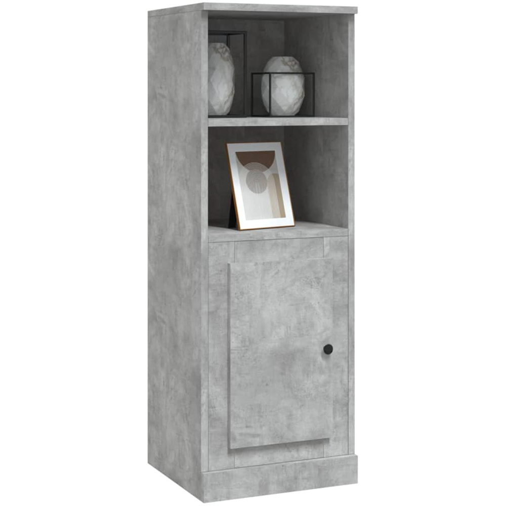 vidaXL 4 Door 2 Drawer Grey Sonoma Highboard Image 8