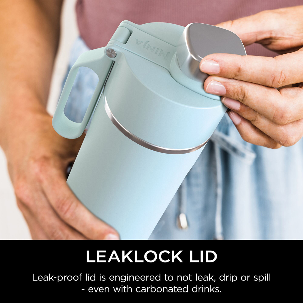 Ninja Thirsti Mint Travel Bottle 700ml Image 8