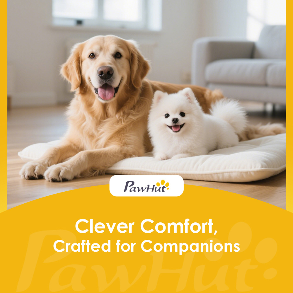PawHut Coffee Pet Stroller with 3 Wheels Image 8