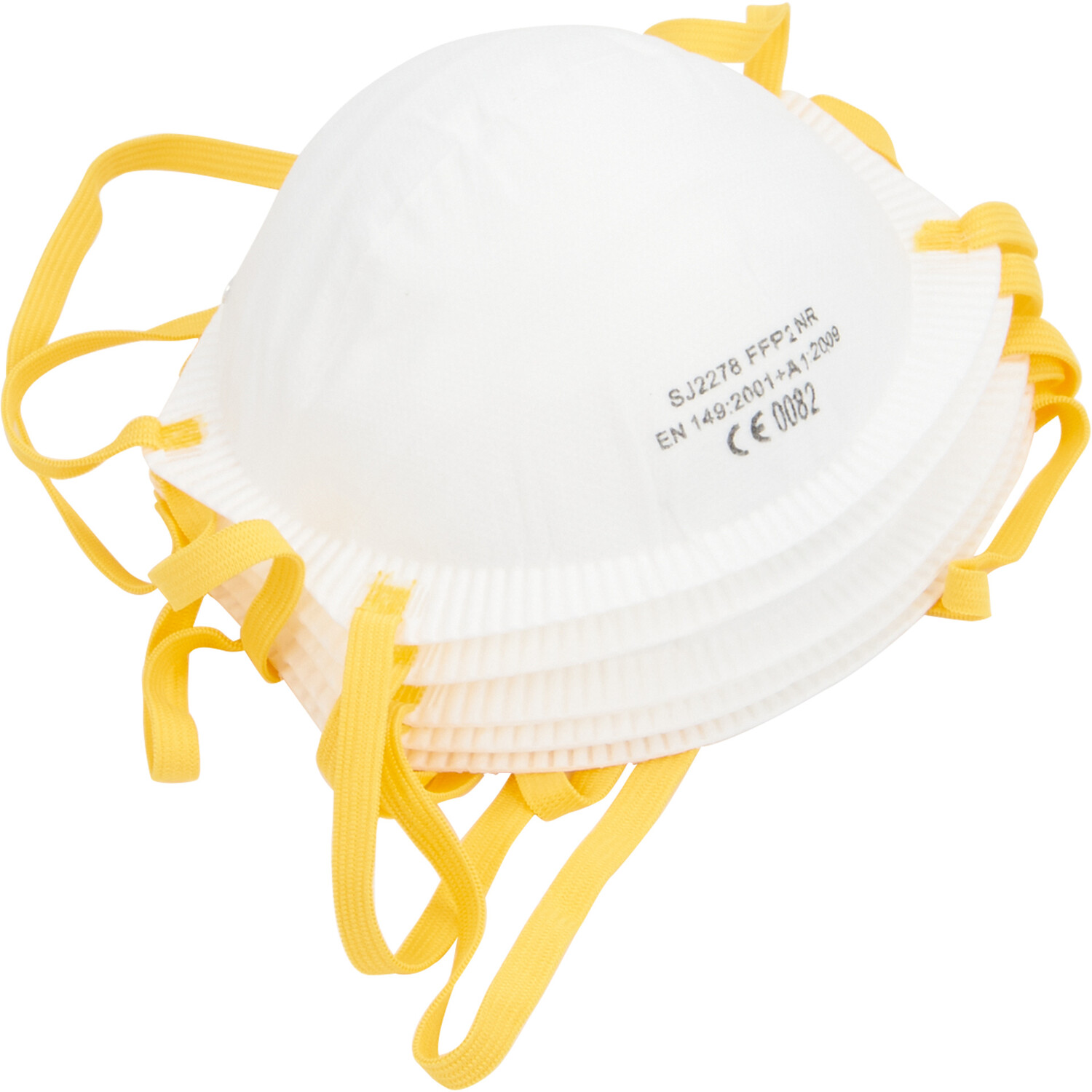 Pack of 5 3 Layer Dust Masks Image 2