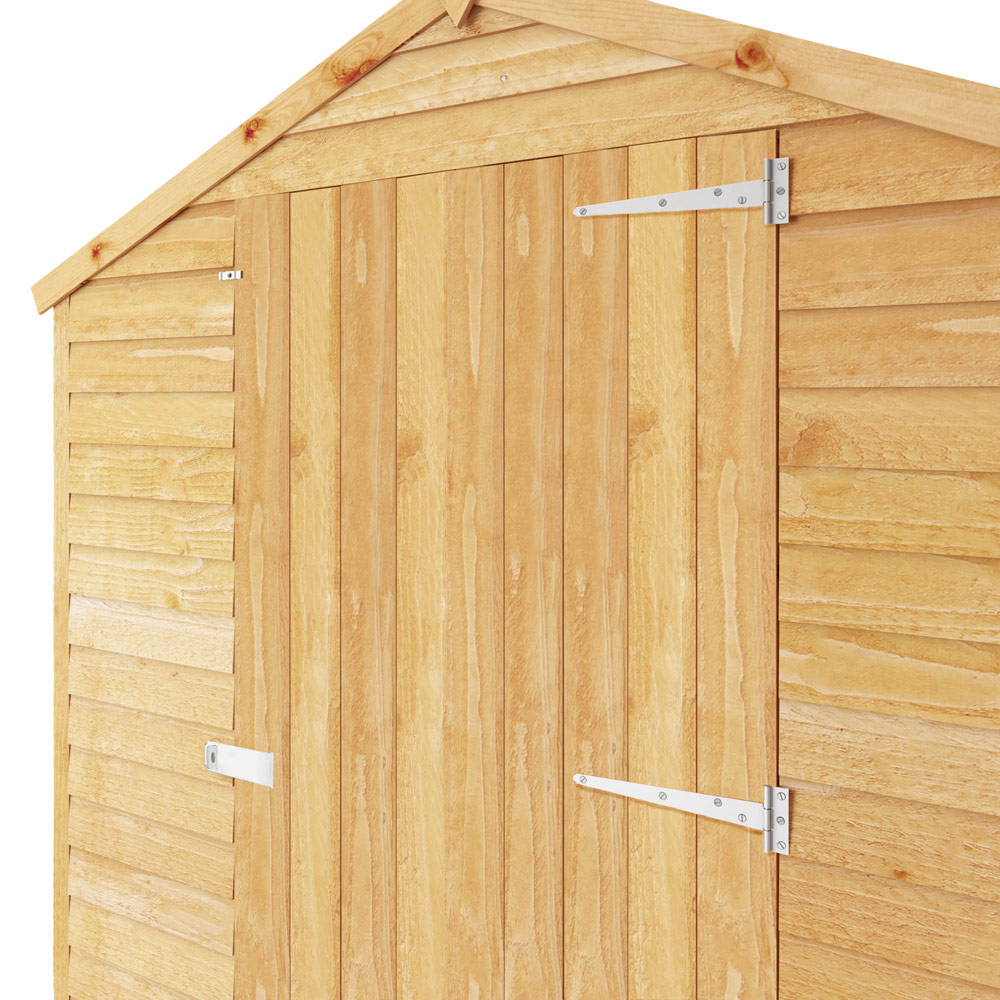 Mercia 8 x 6ft Overlap Apex Shed with Window Image 3