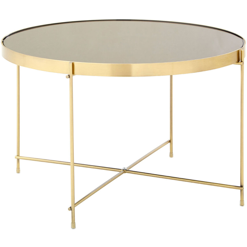 Premier Housewares Allure Large Mirrored Side Table Image 2