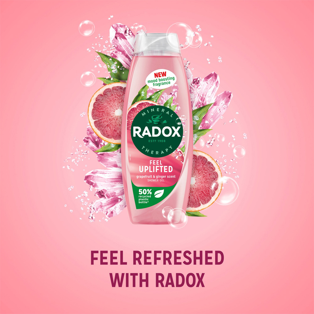 Radox Feel Uplifted Mineral Therapy Shower Gel 675ml Image 6