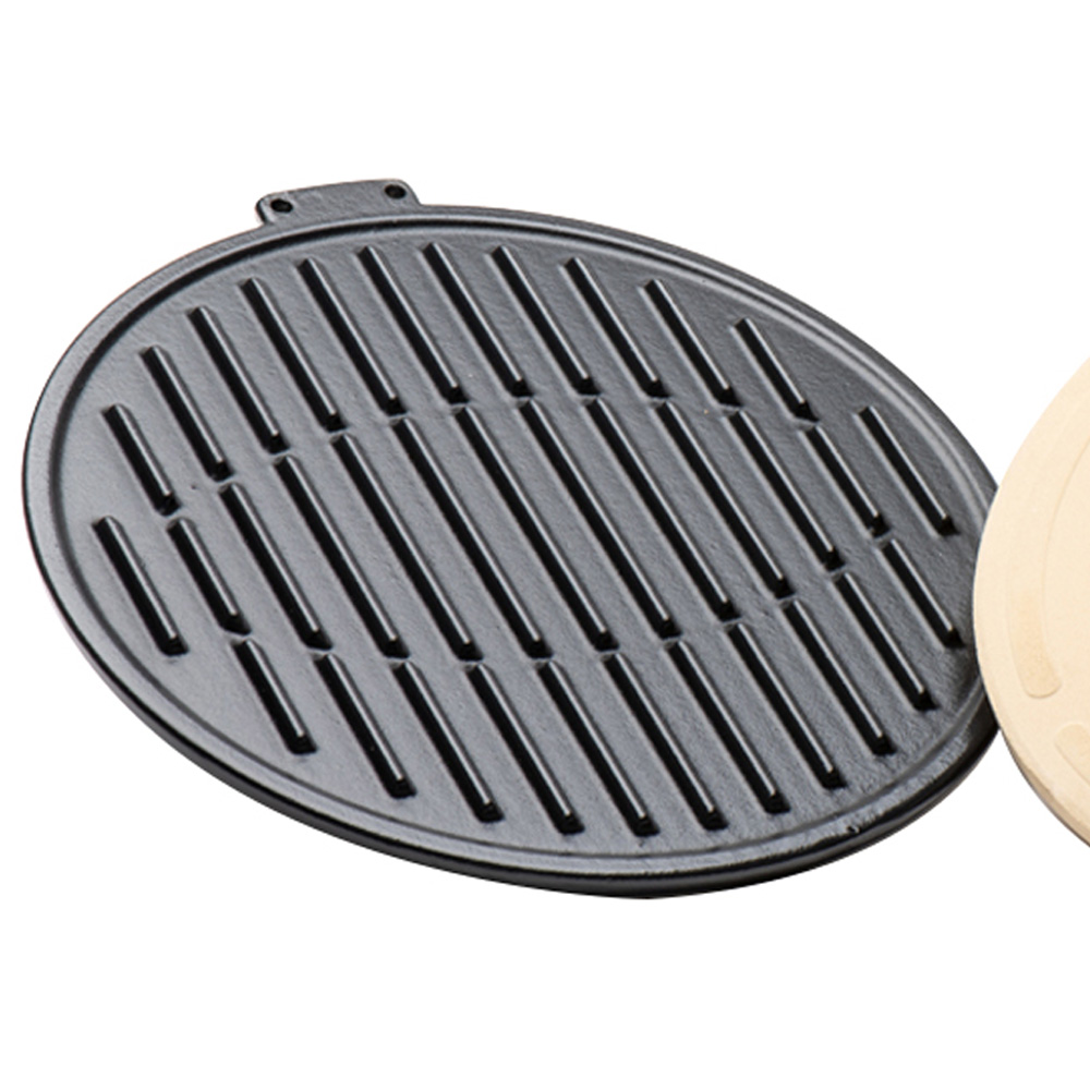 Outback Multi Cooking Surface Griddle Plate and Pizza Stone Set Image 2