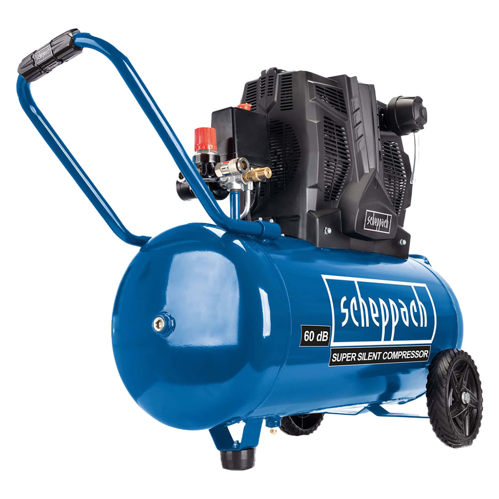 Scheppach 50L Silent Air Compressor 1500W Image 4