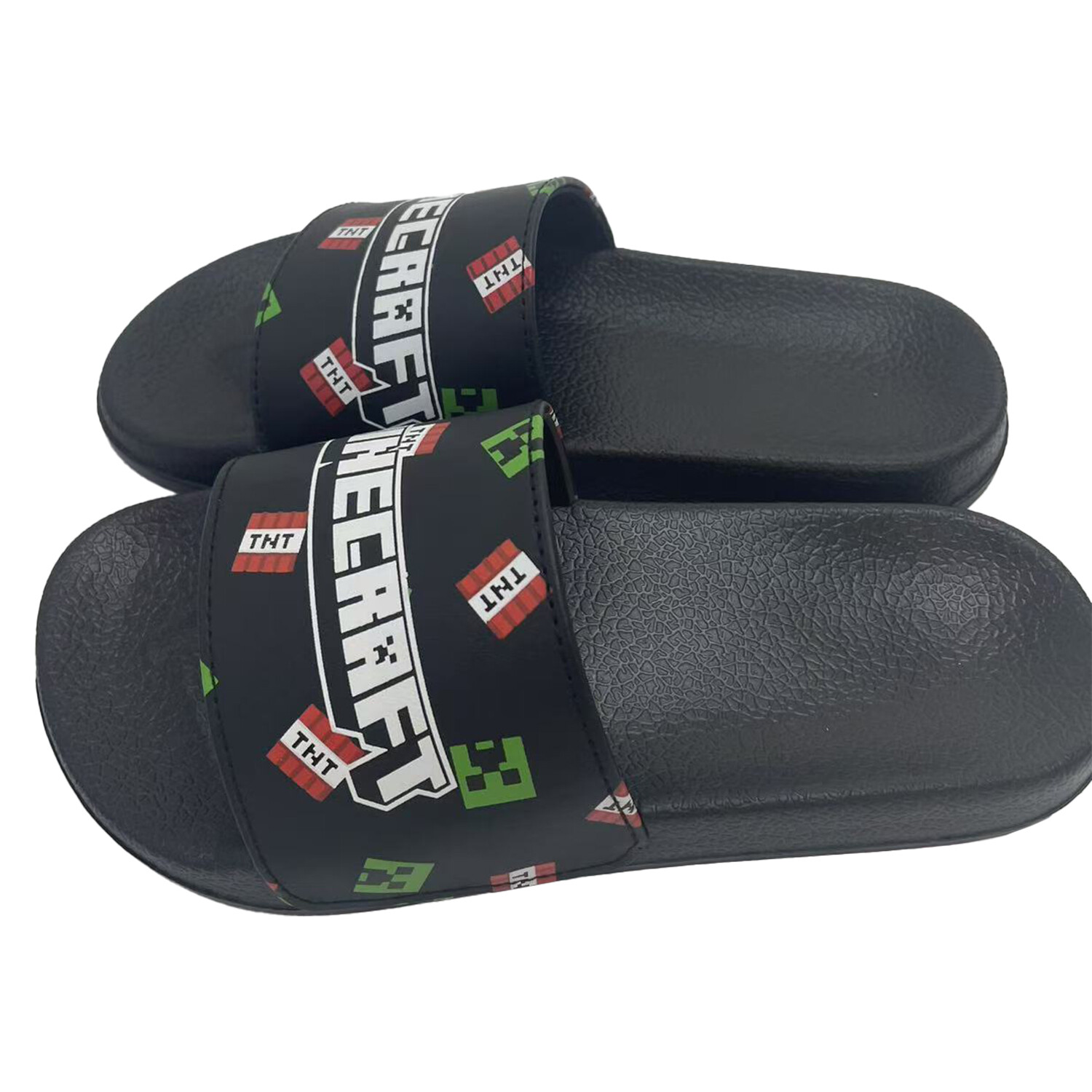 Minecraft Sliders Black 1-2 Image 2