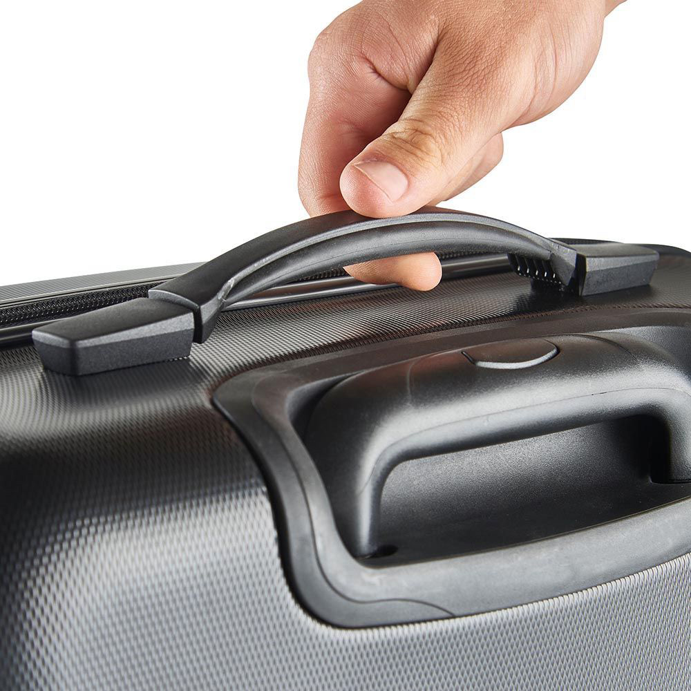 VonHaus Set of 3 Black Hard Shell Luggage Image 6