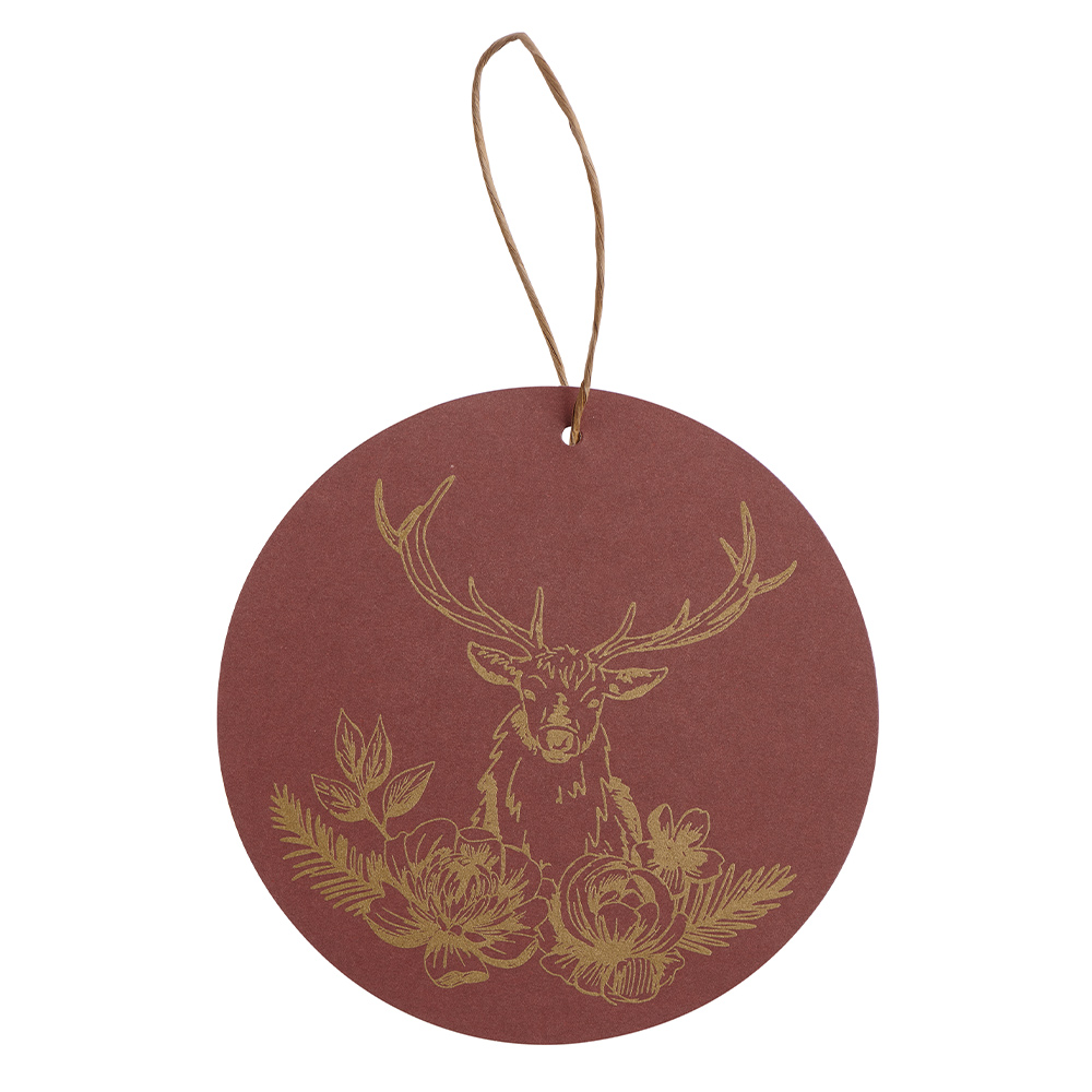 Wilko Majestic Bloom Stag Tags 8 Pack Image 2