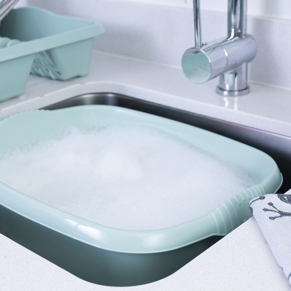 Wham 4 Piece Casa Plastic Kitchen Set Silver Sage Image 6