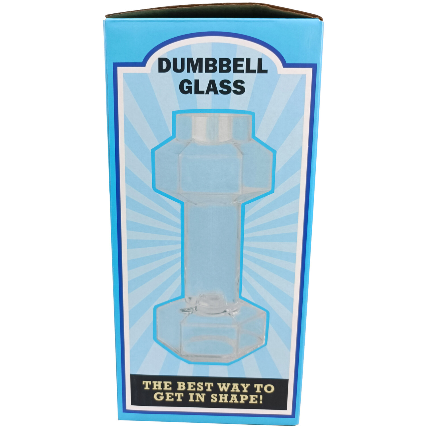 Dumbbell Glass - Clear Image 3