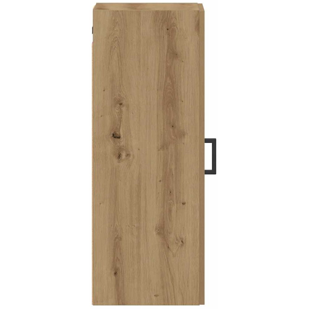 vidaXL Single Door Artisan Oak Wall Mounted Slim Cabinet Image 6