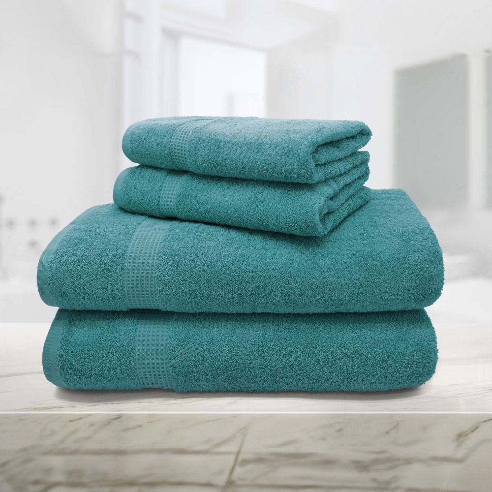 Mayfair Egyptian Cotton Ocean Bath Sheet Set of 2 Image 3
