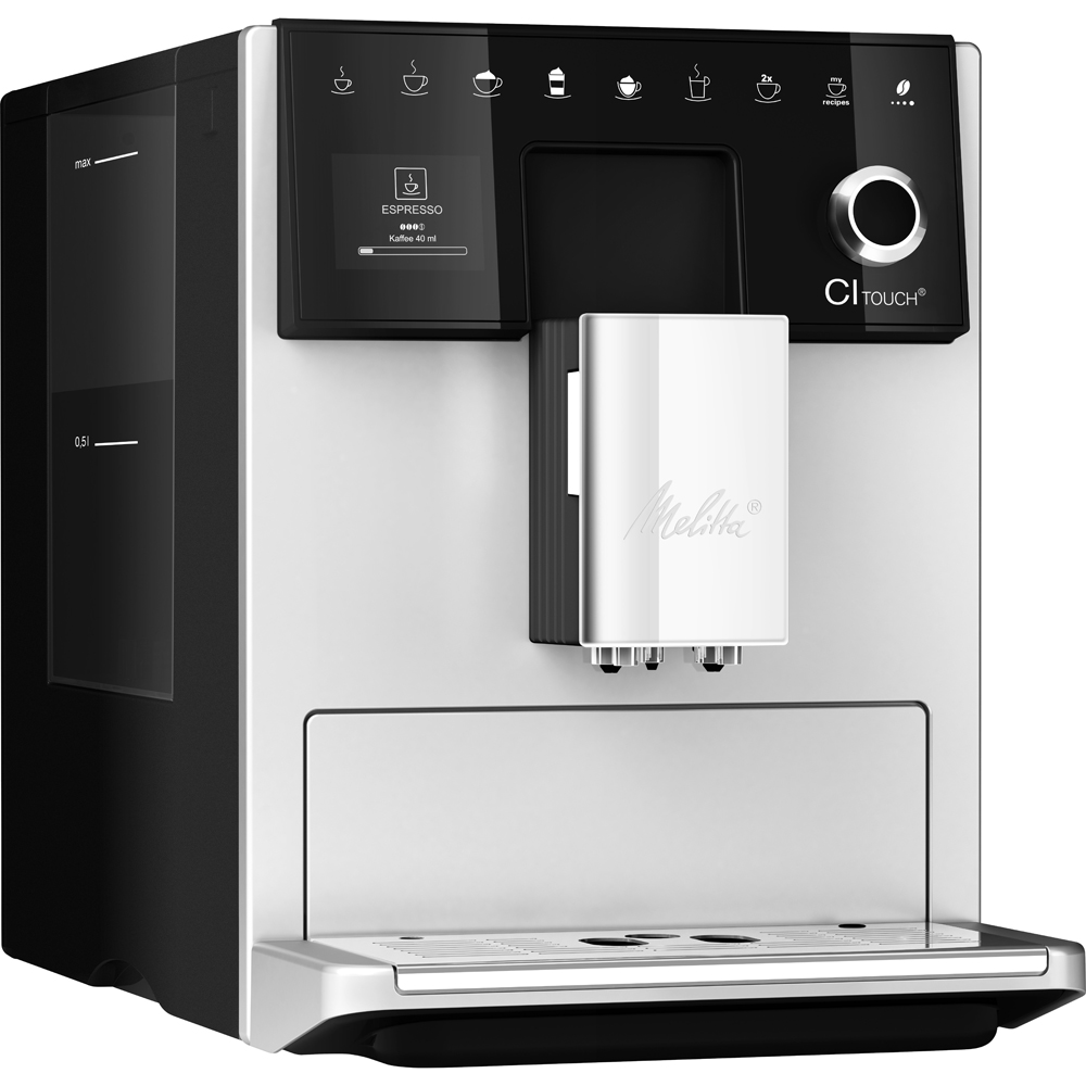 Melitta CI Touch 630-111 Silver Bean to Cup Coffee Machine Image 1