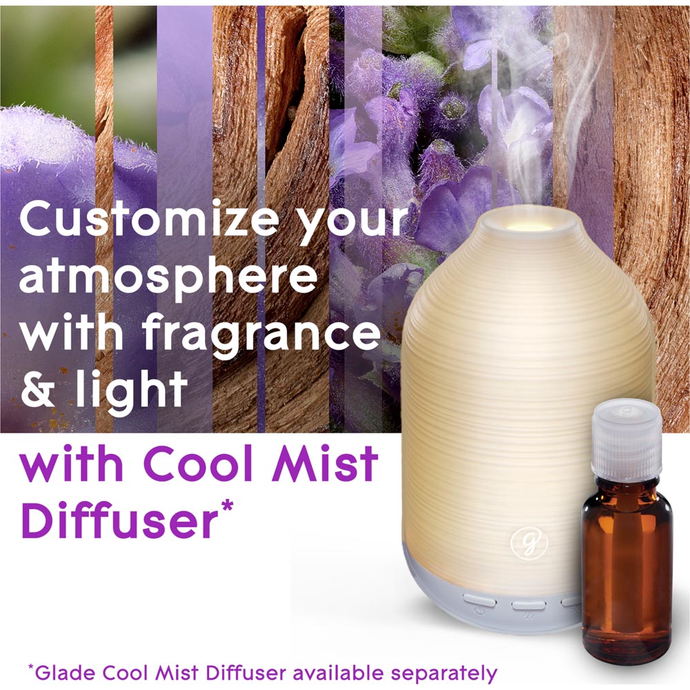 Glade Moment of Zen Aromatherapy Cool Mist Diffuser Refill 17.4ml Wilko