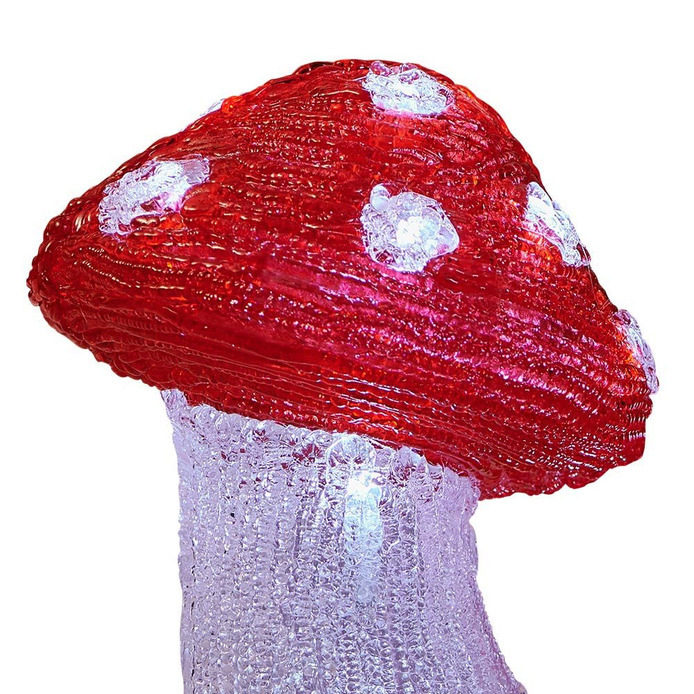 Wilko Acrylic Light Up Mushrooms Image 3