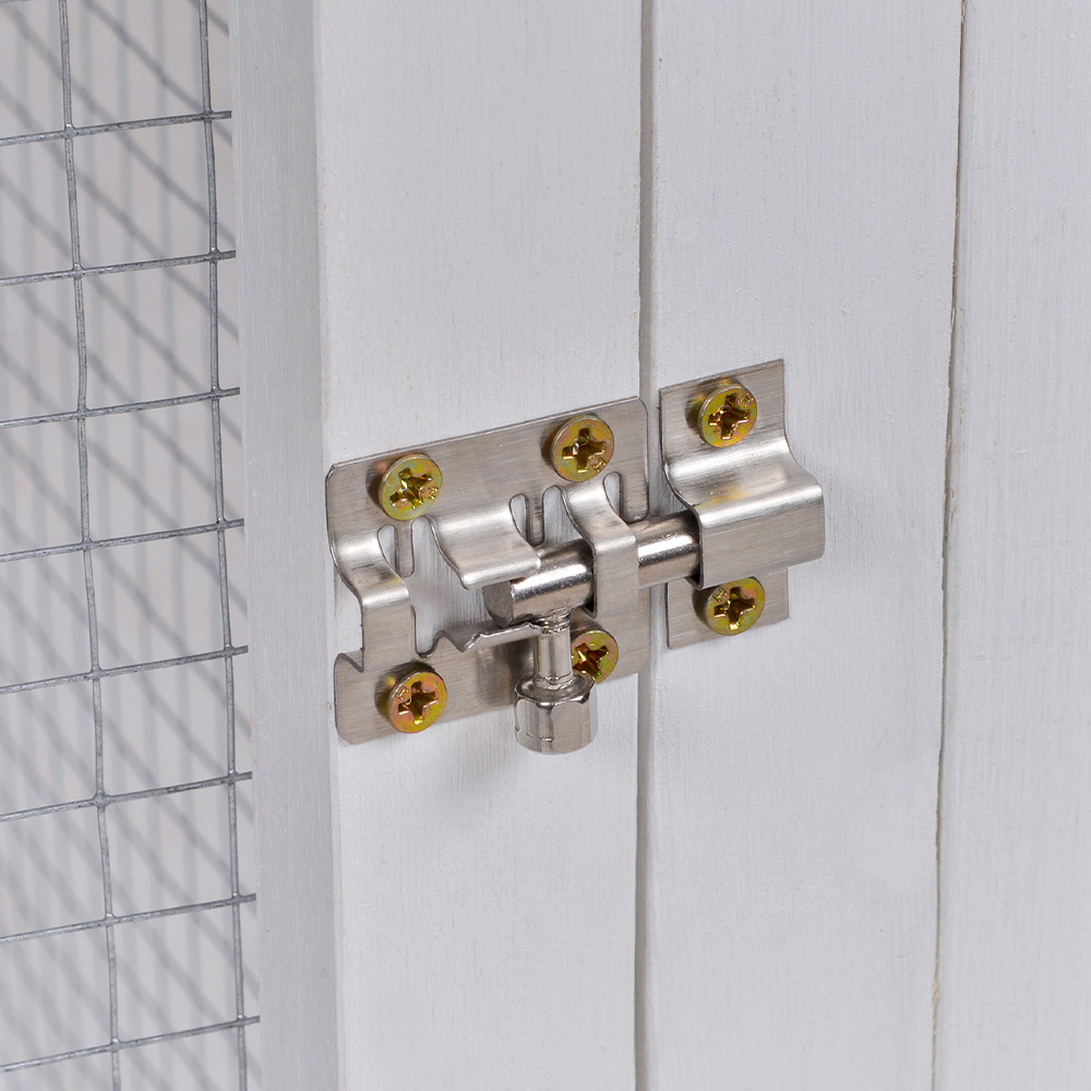 PawHut Wooden Pet Hutch Image 6