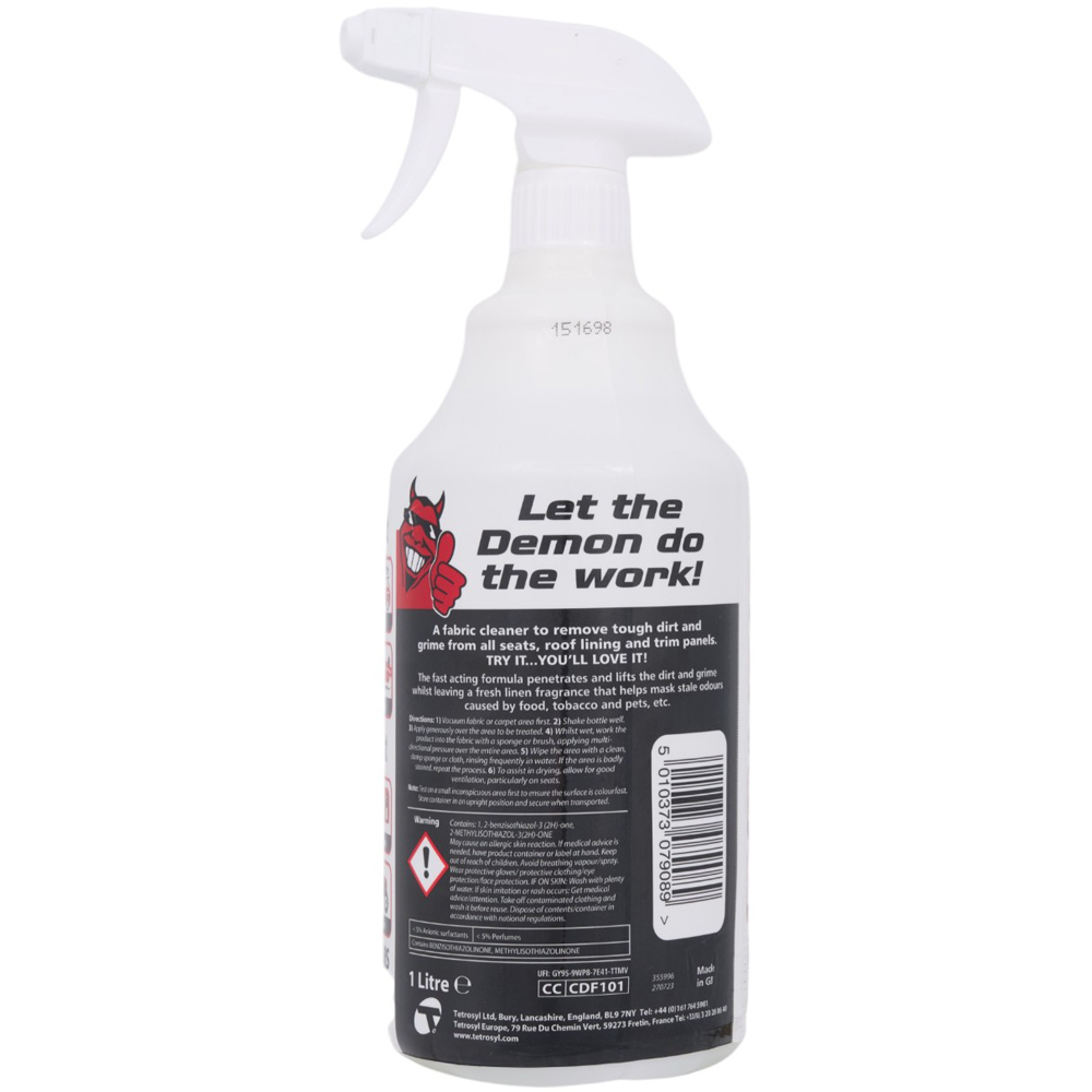CarPlan Demon Fabric Upholstery Shampoo Image 2