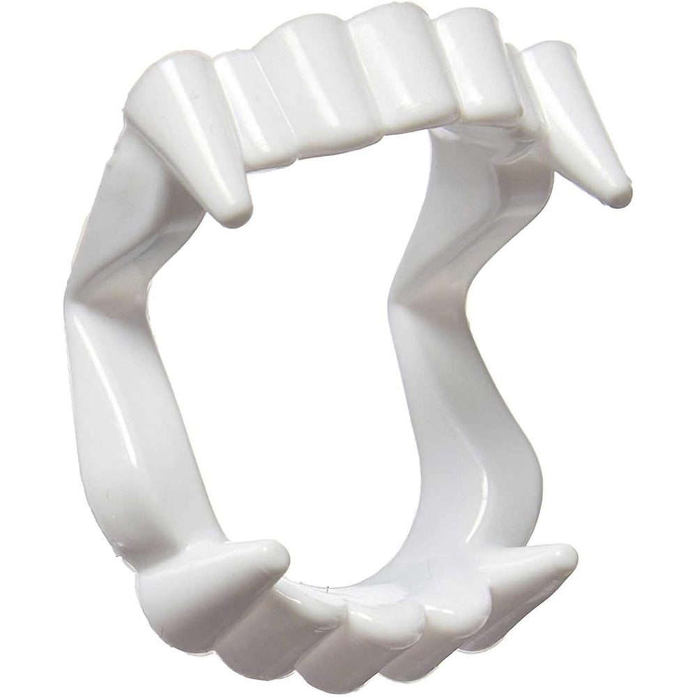 Shatchi Halloween White Vampire Teeth 12 Pack Image 2