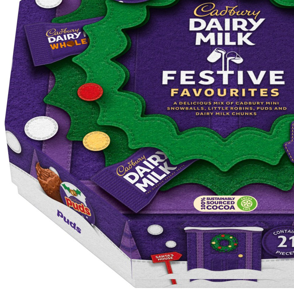 Cadbury Dairy Milk Festive Favourites 415g Wilko