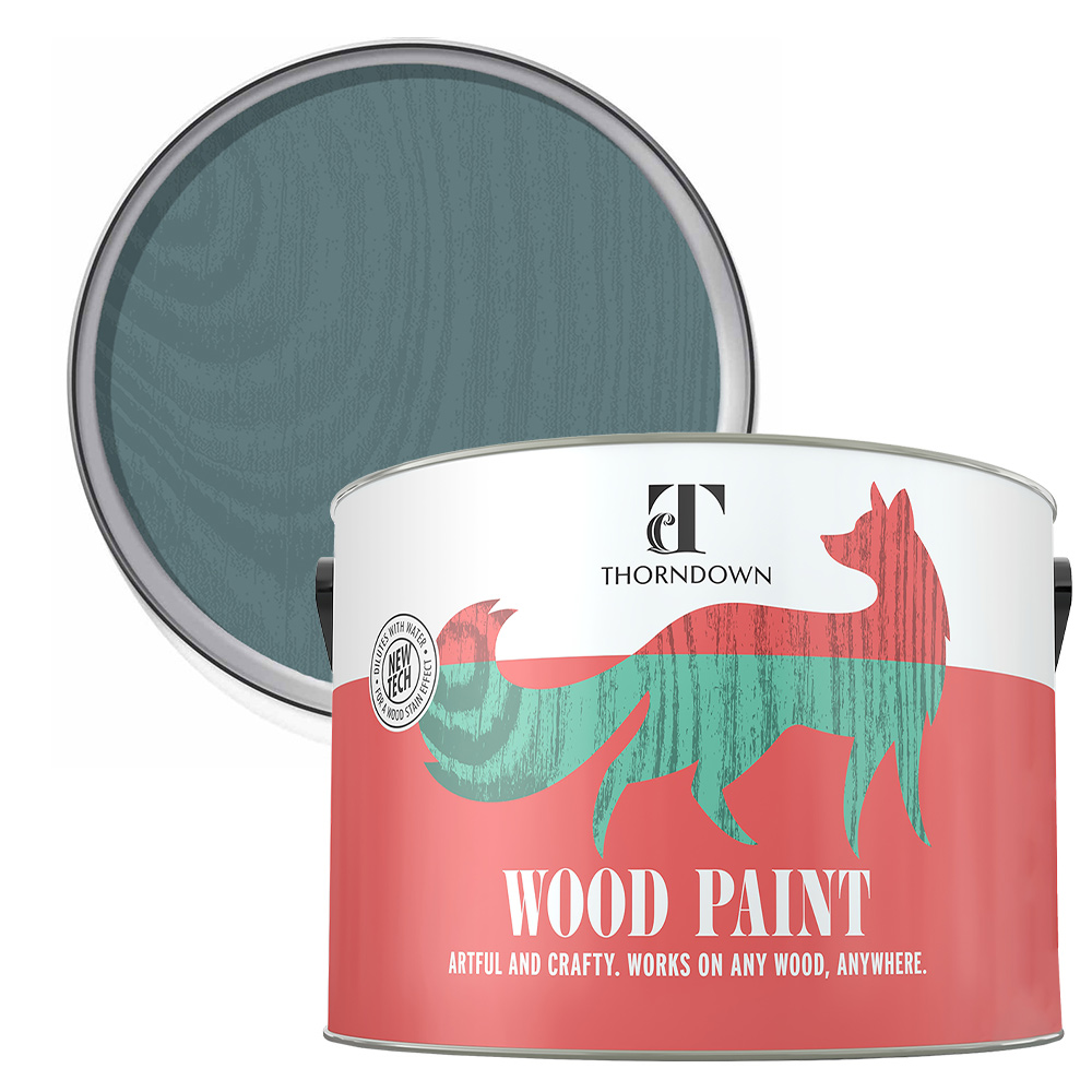 Thorndown Launcherley Blue Satin Wood Paint 2.5L Image 1