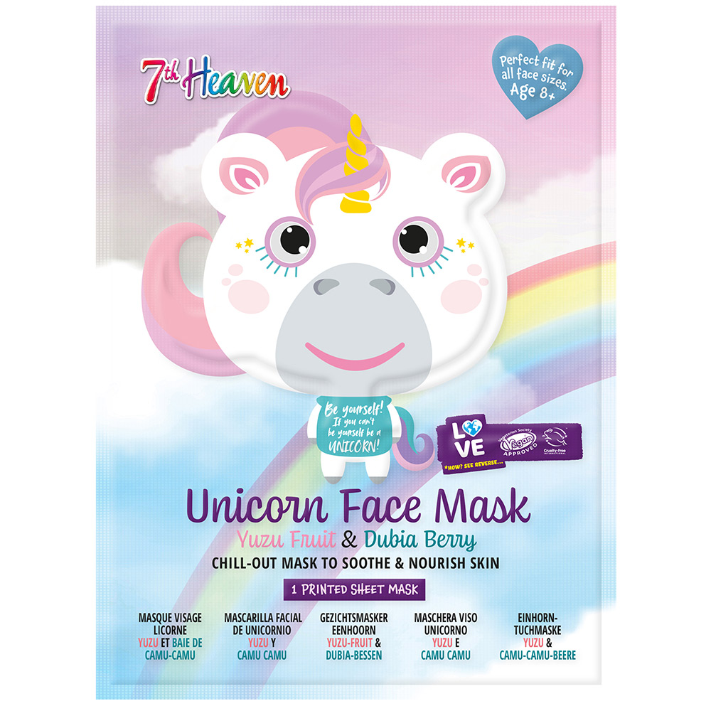 Unicorn Face Sheet Mask Image 1