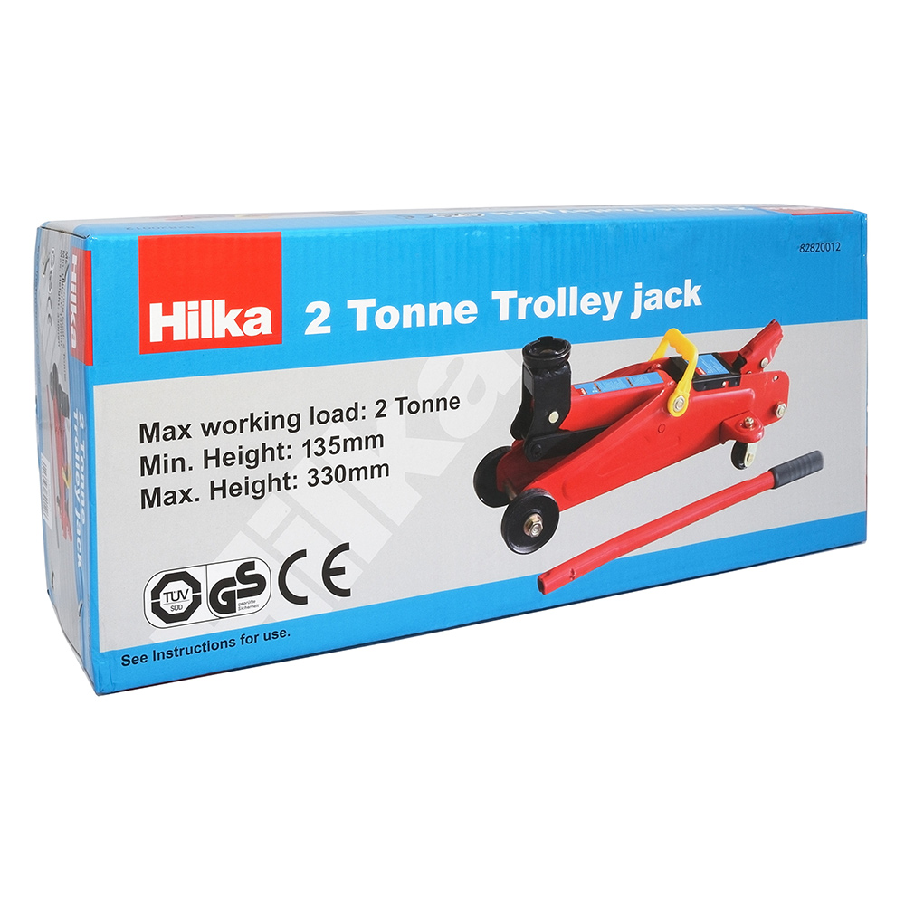 Hilka 2 Tonne Trolley Jack Image 8