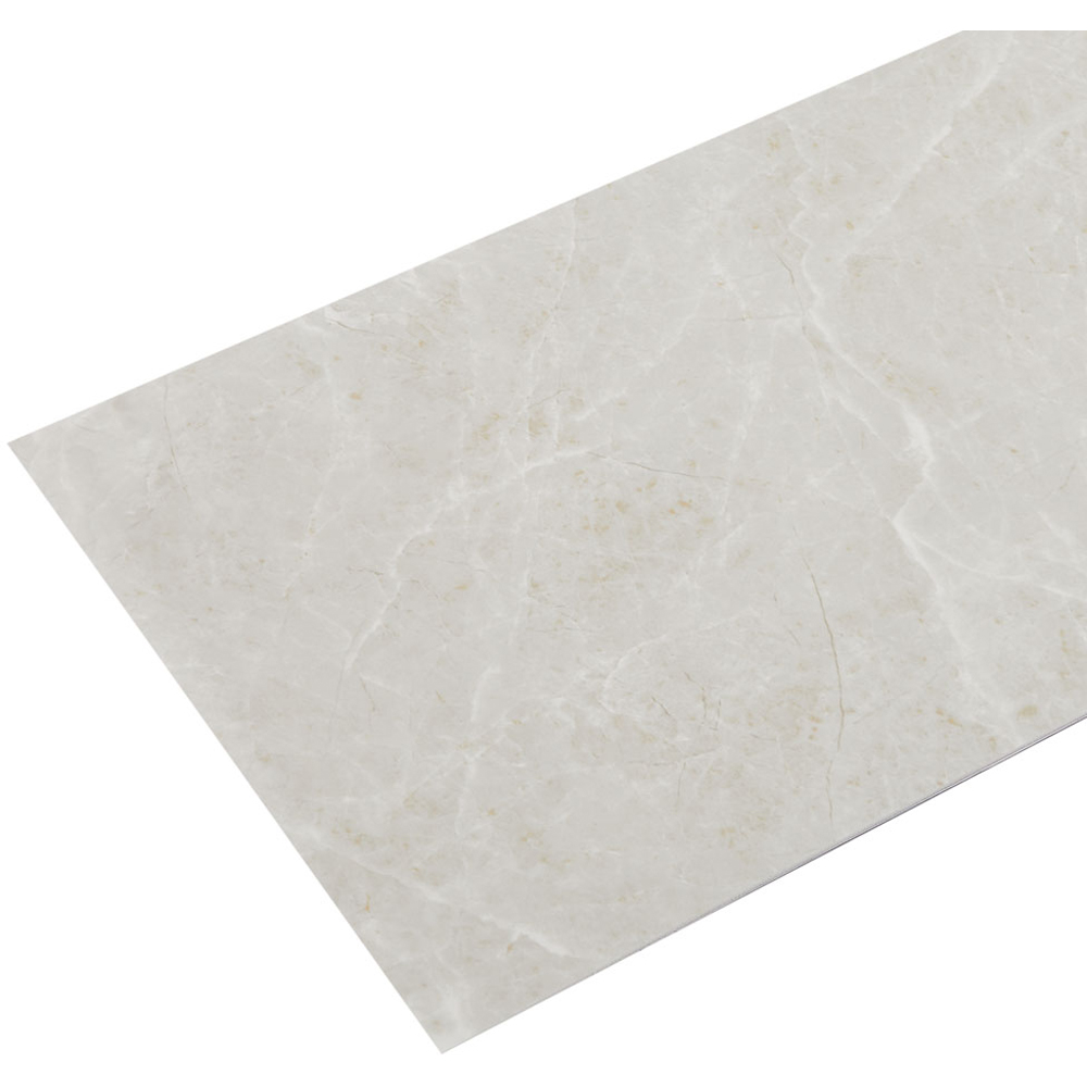 Living and Home Marble Patterned Light Beige PVC Self Adhesive Wall Sticker 10 Pack Image 5