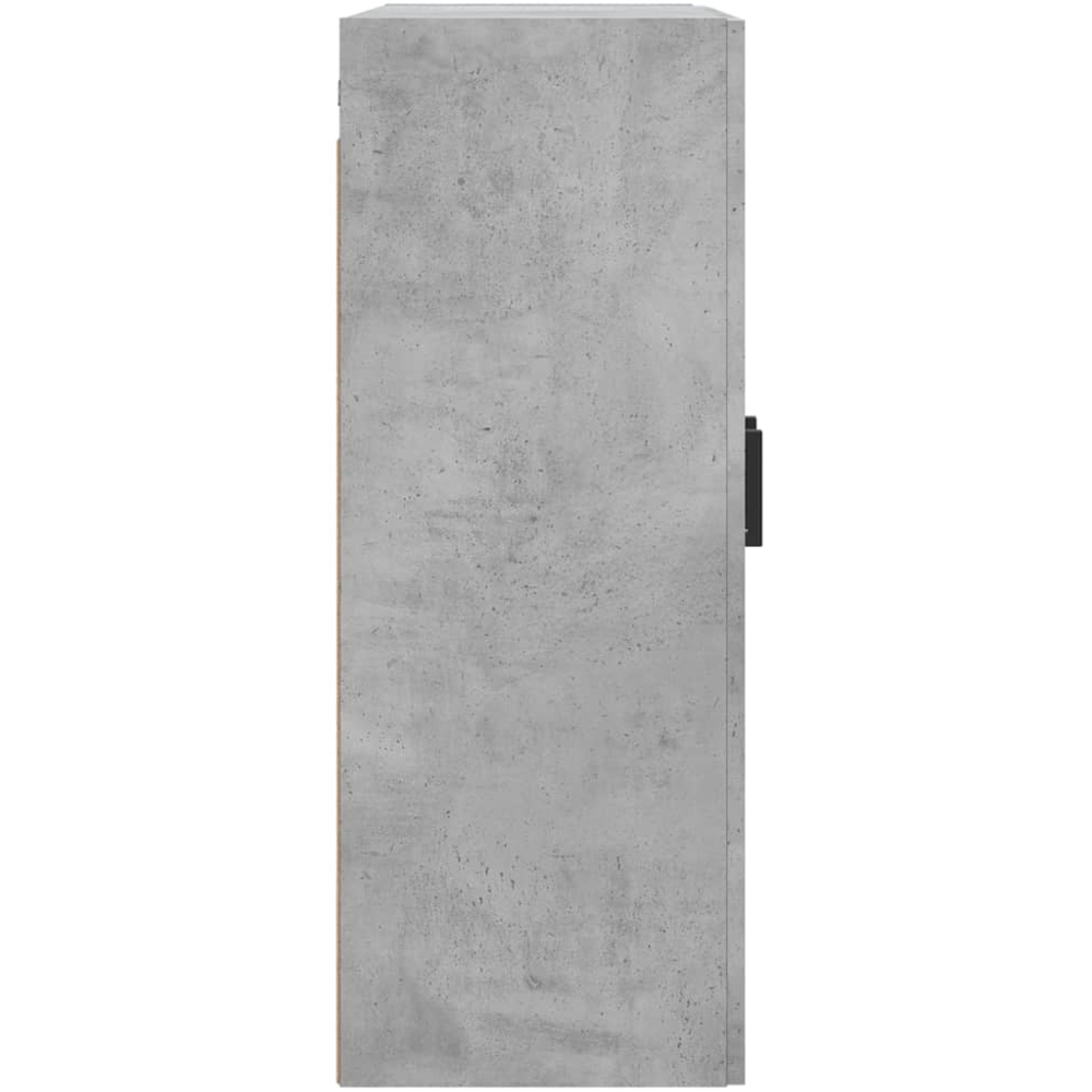 vidaXL 2 Door Concrete Grey Wall Mounted Cabinet Image 8