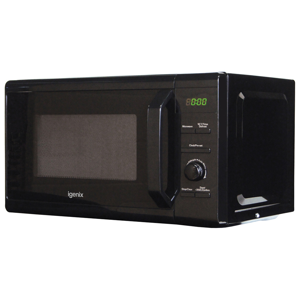 Igenix IG2097 Black Digital Microwave 20L 800W Image 3