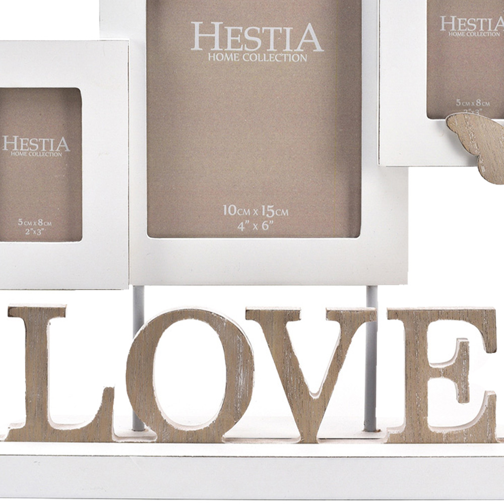 Premier Housewares Hestia Love Multi Aperture Frame Image 4