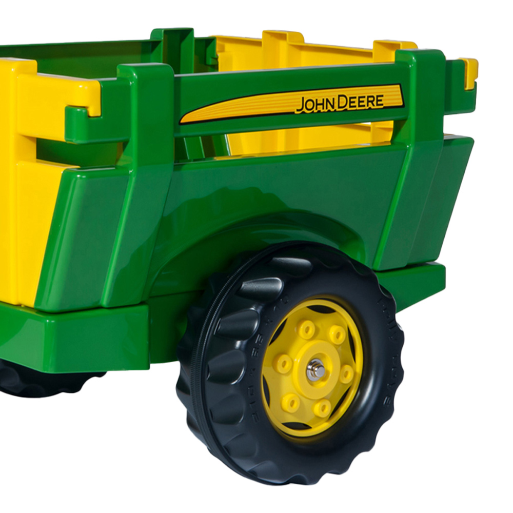 Robbie Toys John Deere Green and Yellow Rolly Farm Trailer Image 4