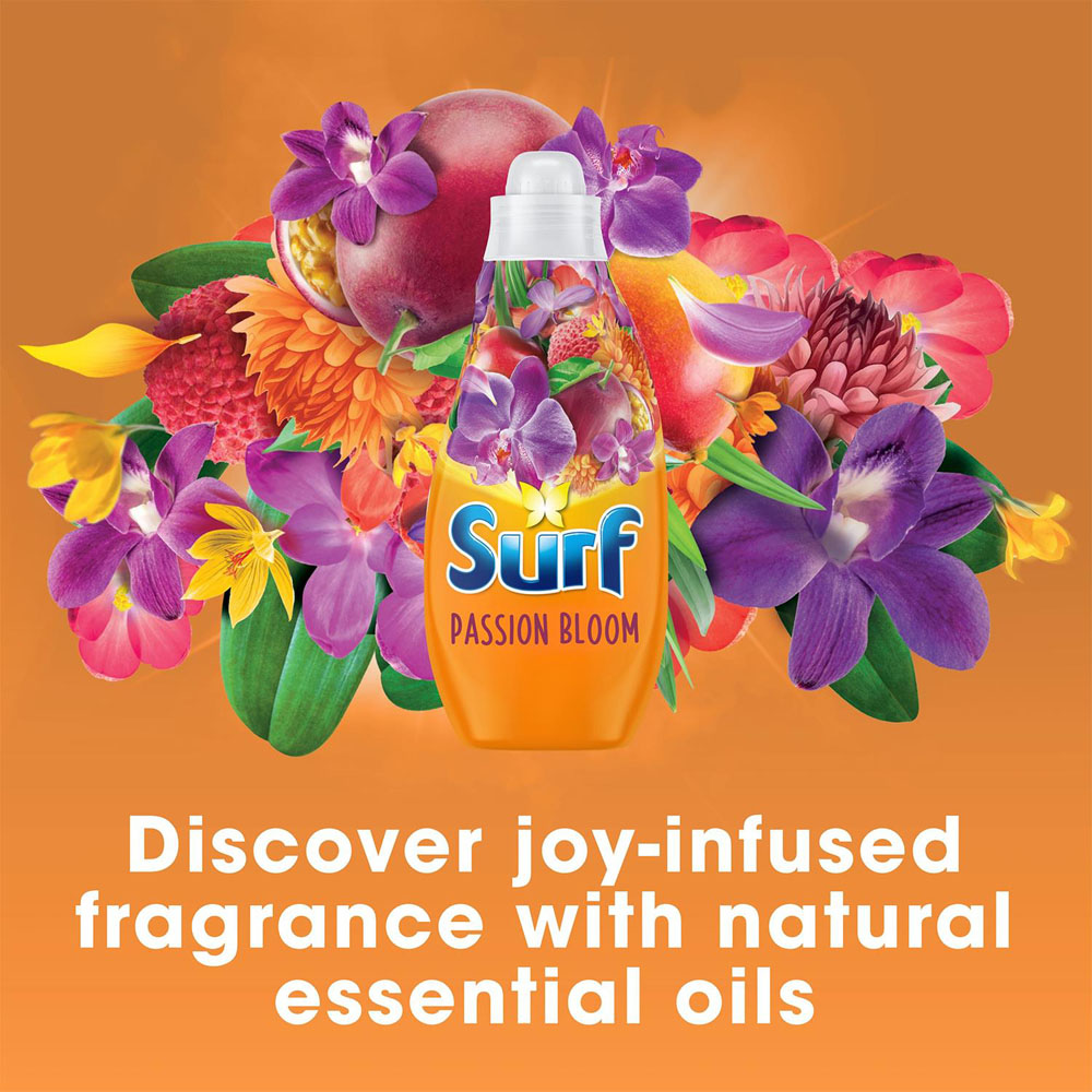 Surf Passion Bloom Laundry Detergent 24 Washes 650ml 6 Pack Image 3