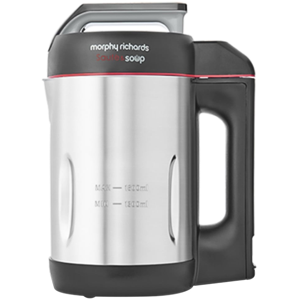Morphy Richards 501014 Silver 1.6L Saute and Soup Maker Image 1