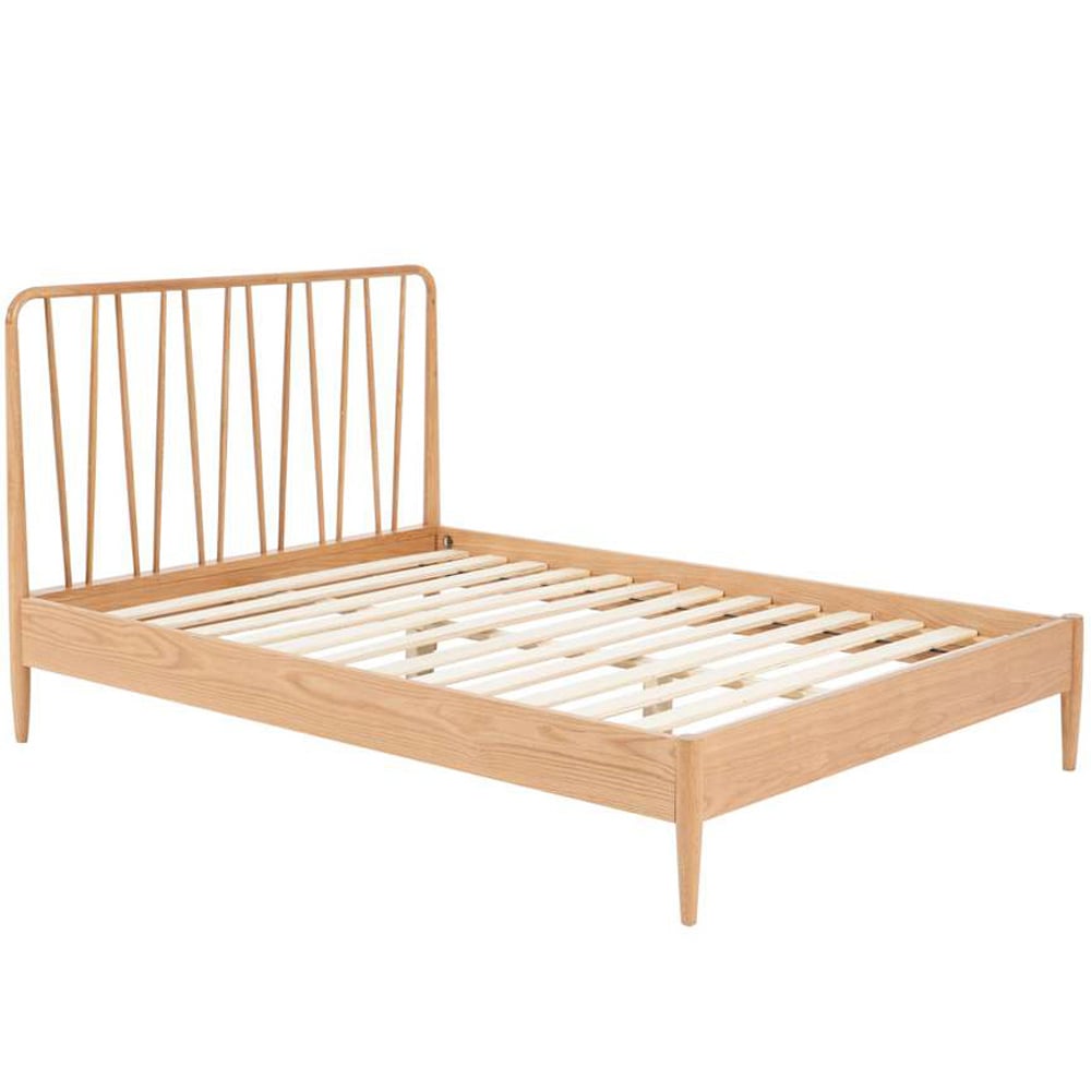 Jesper Super King Oak Bed Frame Image 2