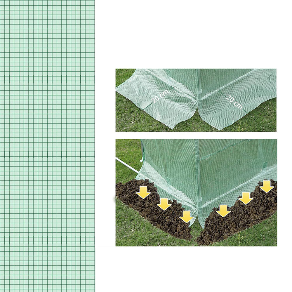 Outsunny 10 x 7ft Greenhouse Cover Image 6