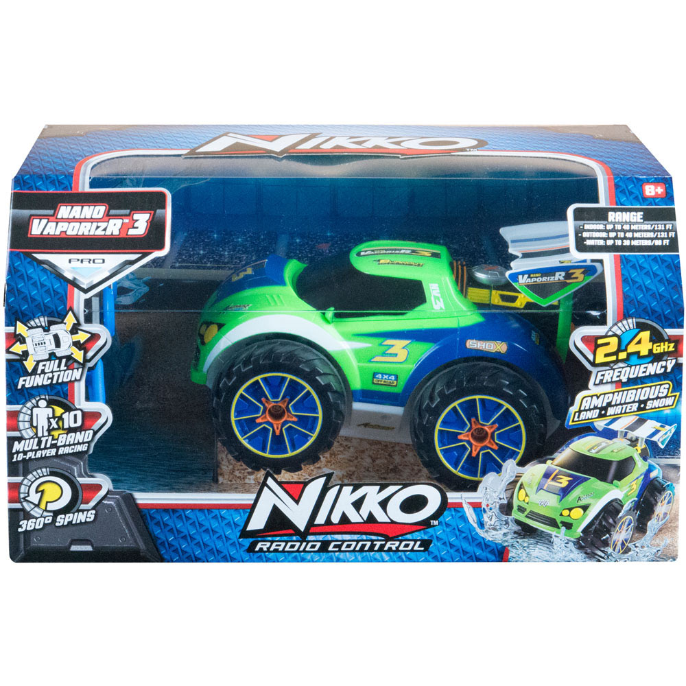 Nikko Nano VaporizR 3 Remote Controlled Green Race Car Image 7