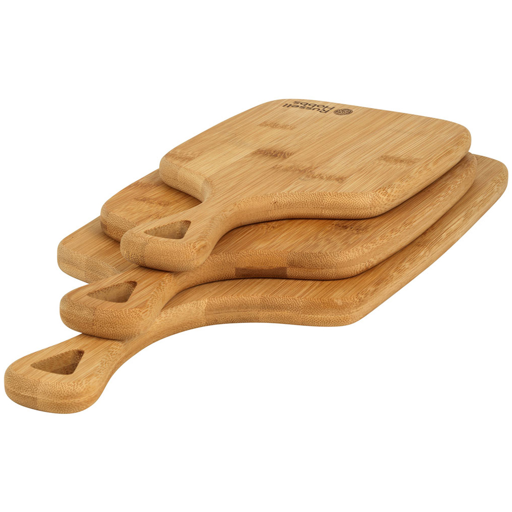 Russell Hobbs 3 Piece Bamboo Chopping Board Image 2