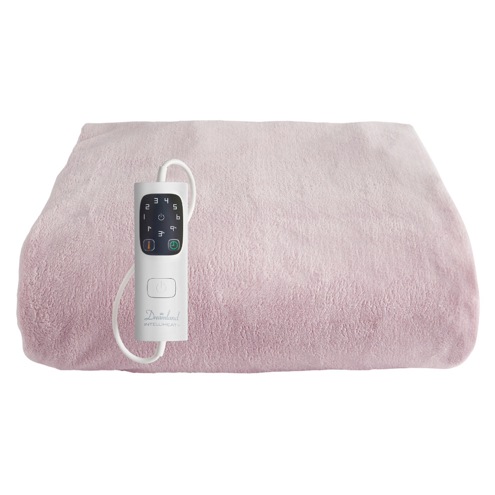 Dreamland Snuggle Up Large Pink Warming Electric Blanket Image 1