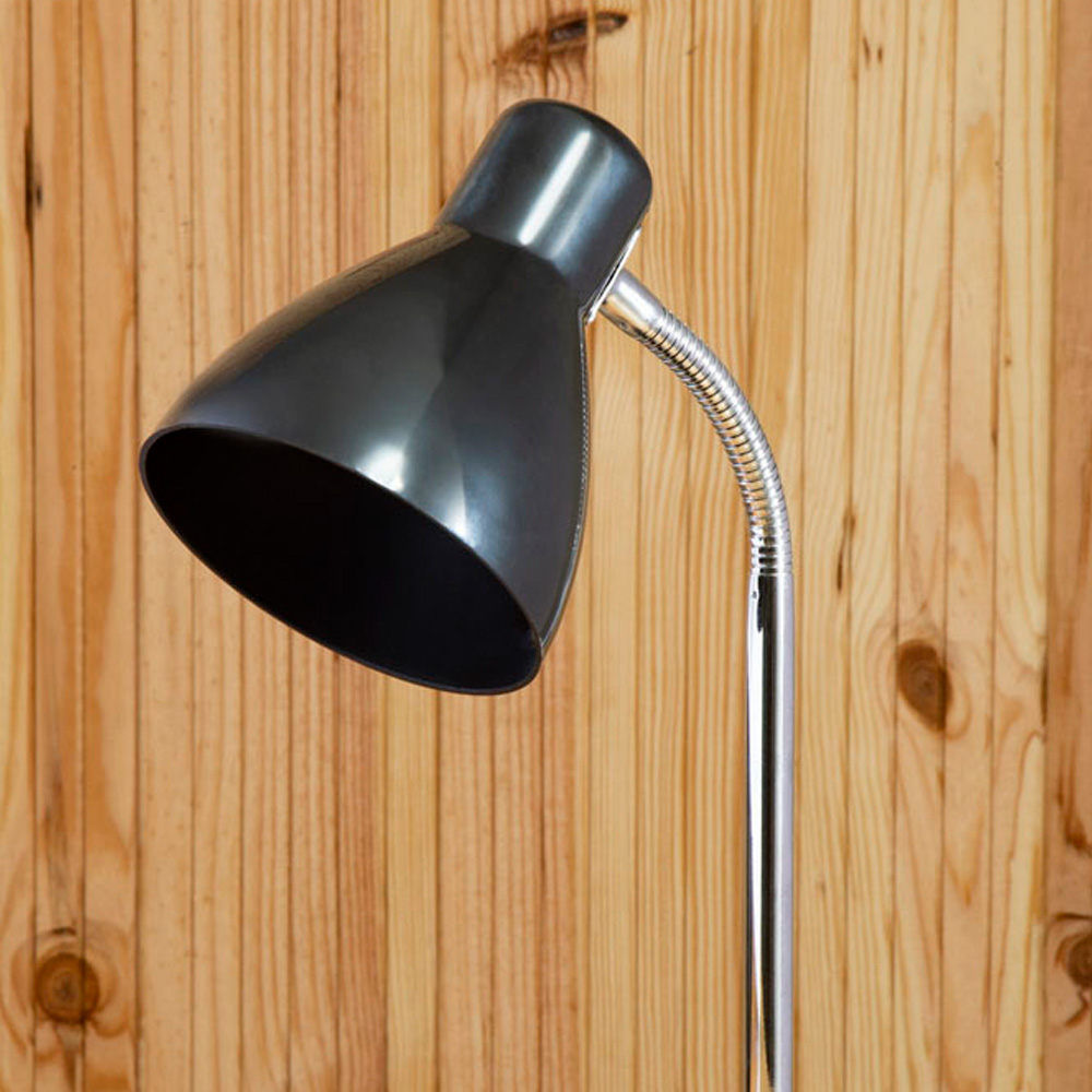 Premier Housewares Finley Black Desk Lamp Image 5
