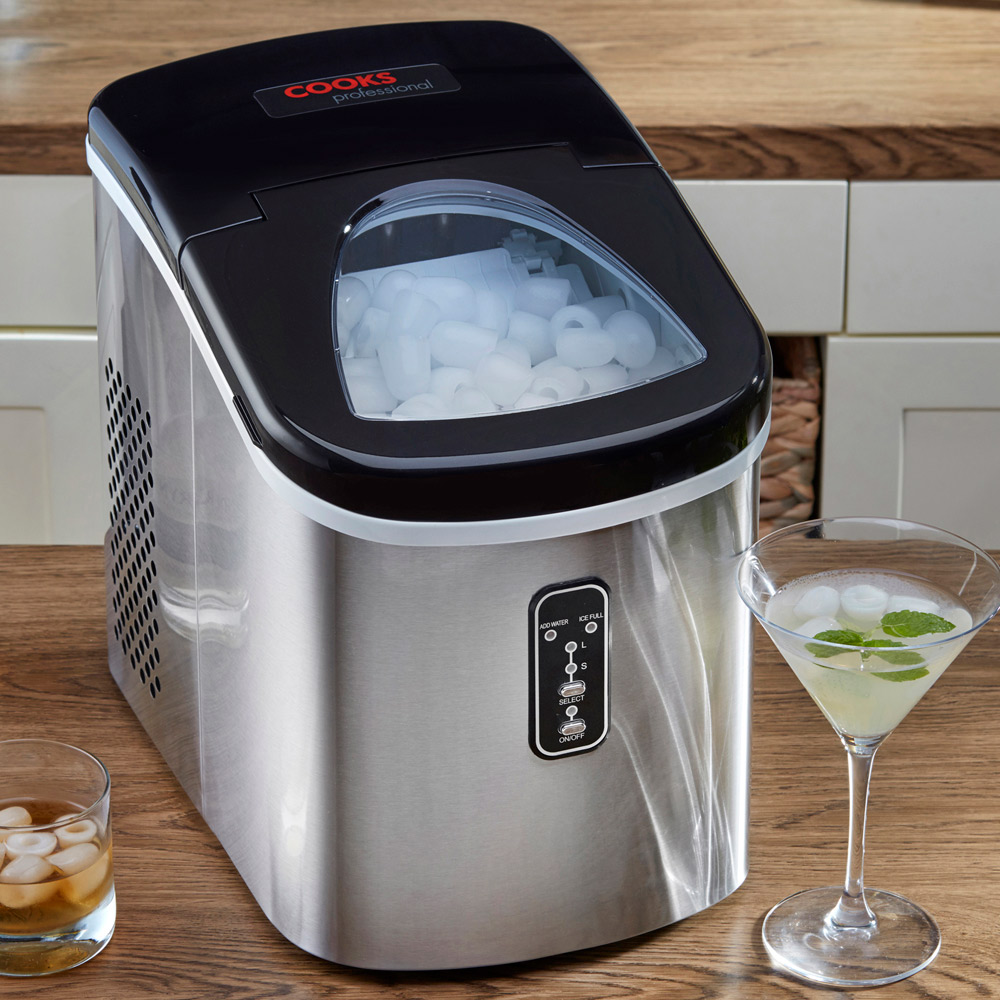 Cooks Professional G2797 Silver Automatic Ice Maker Image 5