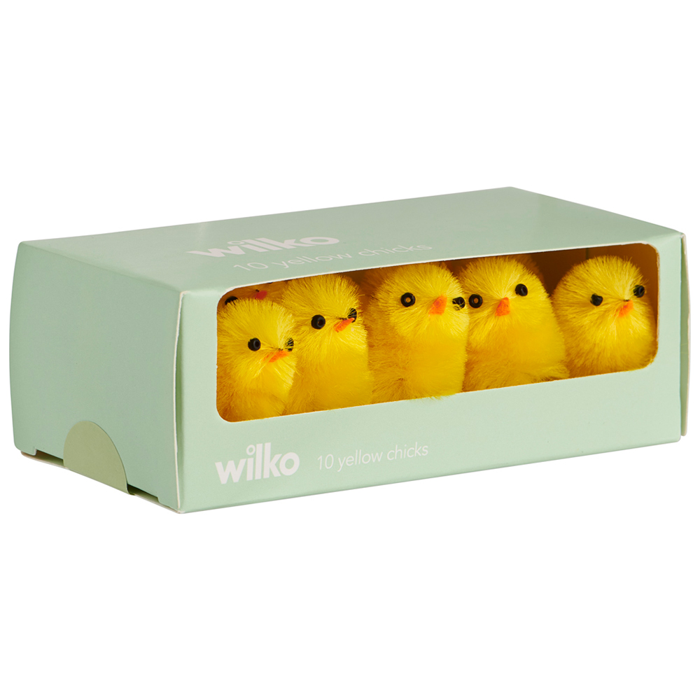 Wilko yellow chicks 10pk Image 3