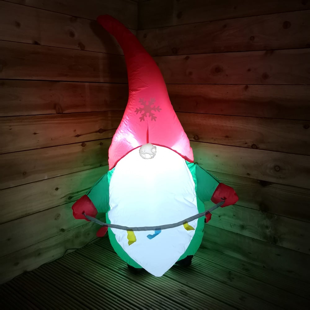 Samuel Alexander Gonk Lit Inflatable Christmas Decoration 4ft Image 5